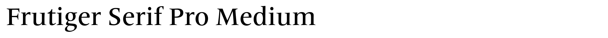 Frutiger Serif Pro Medium image